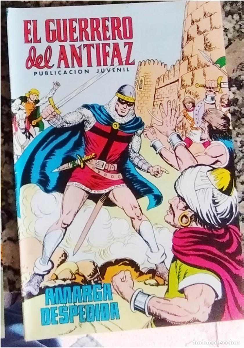 Tebeos: AMARGA DESPEDIDA EL GUERRERO DEL ANTIFAZ N.&ordm; 334 Ed. VALENCIANA