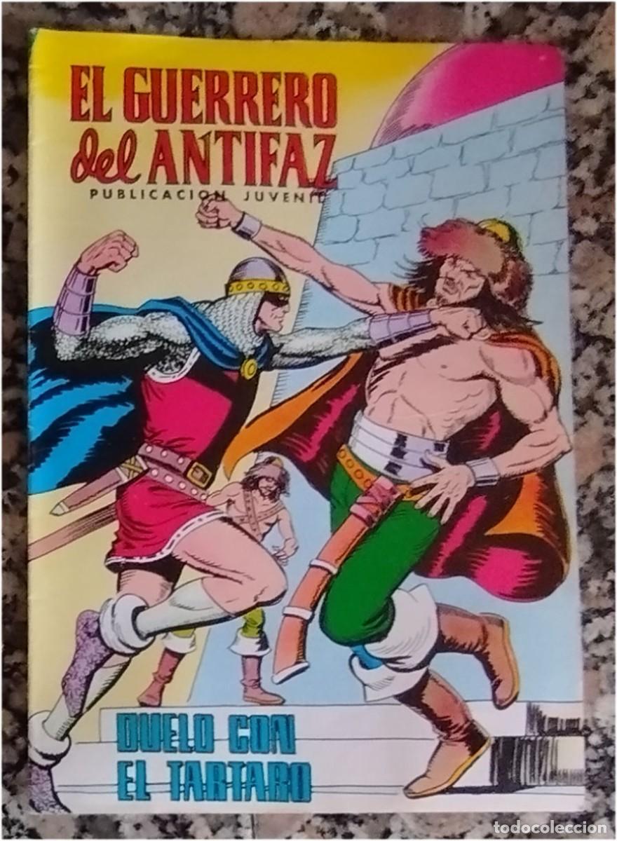 Tebeos: DUELO CON EL TARTARO EL GUERRERO DEL ANTIFAZ N.&ordm; 343 ULTIMO Ed. VALENCIANA
