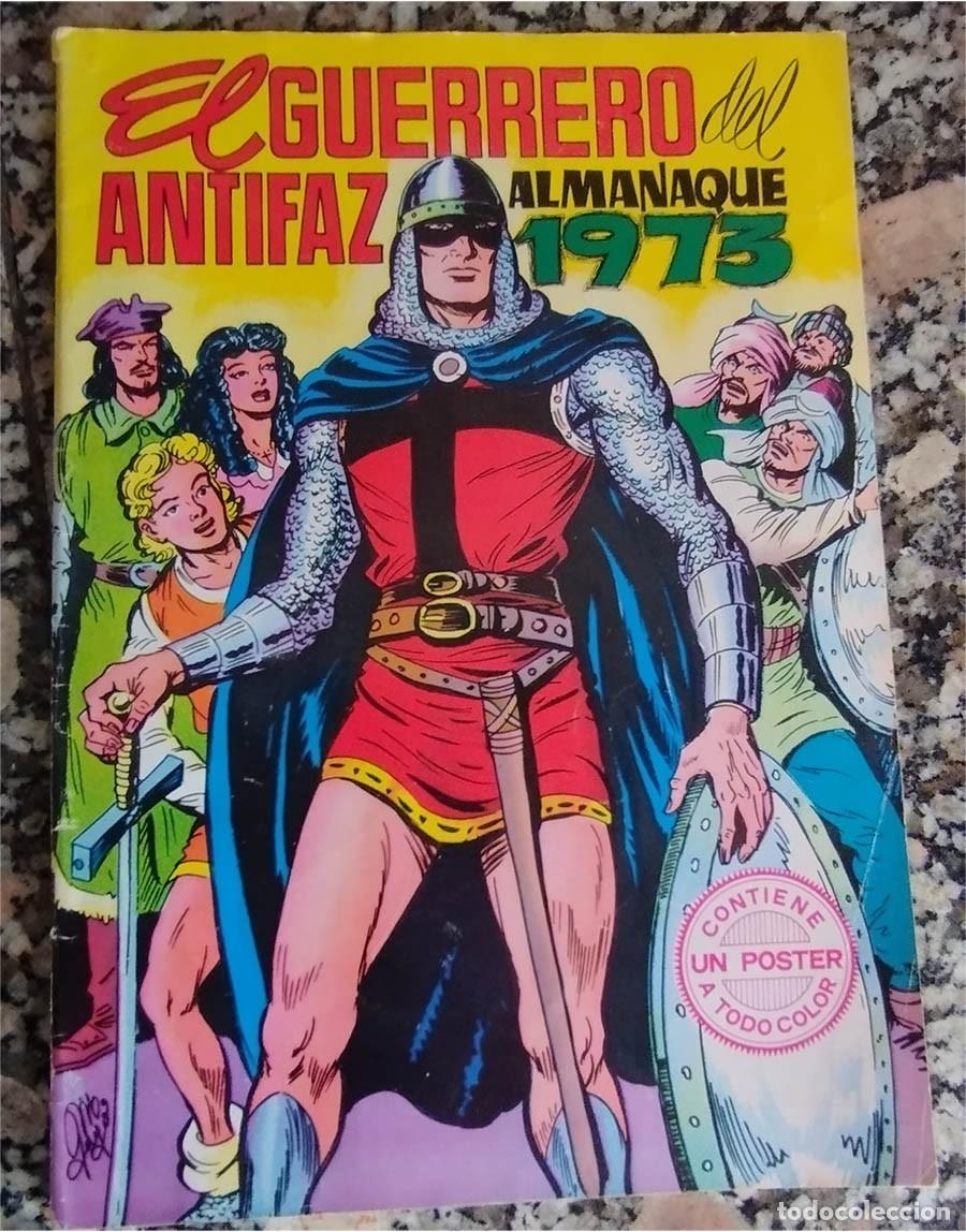 Tebeos: EL GUERRERO DEL ANTIFAZ ALMANAQUE 1973 Ed. VALENCIANA