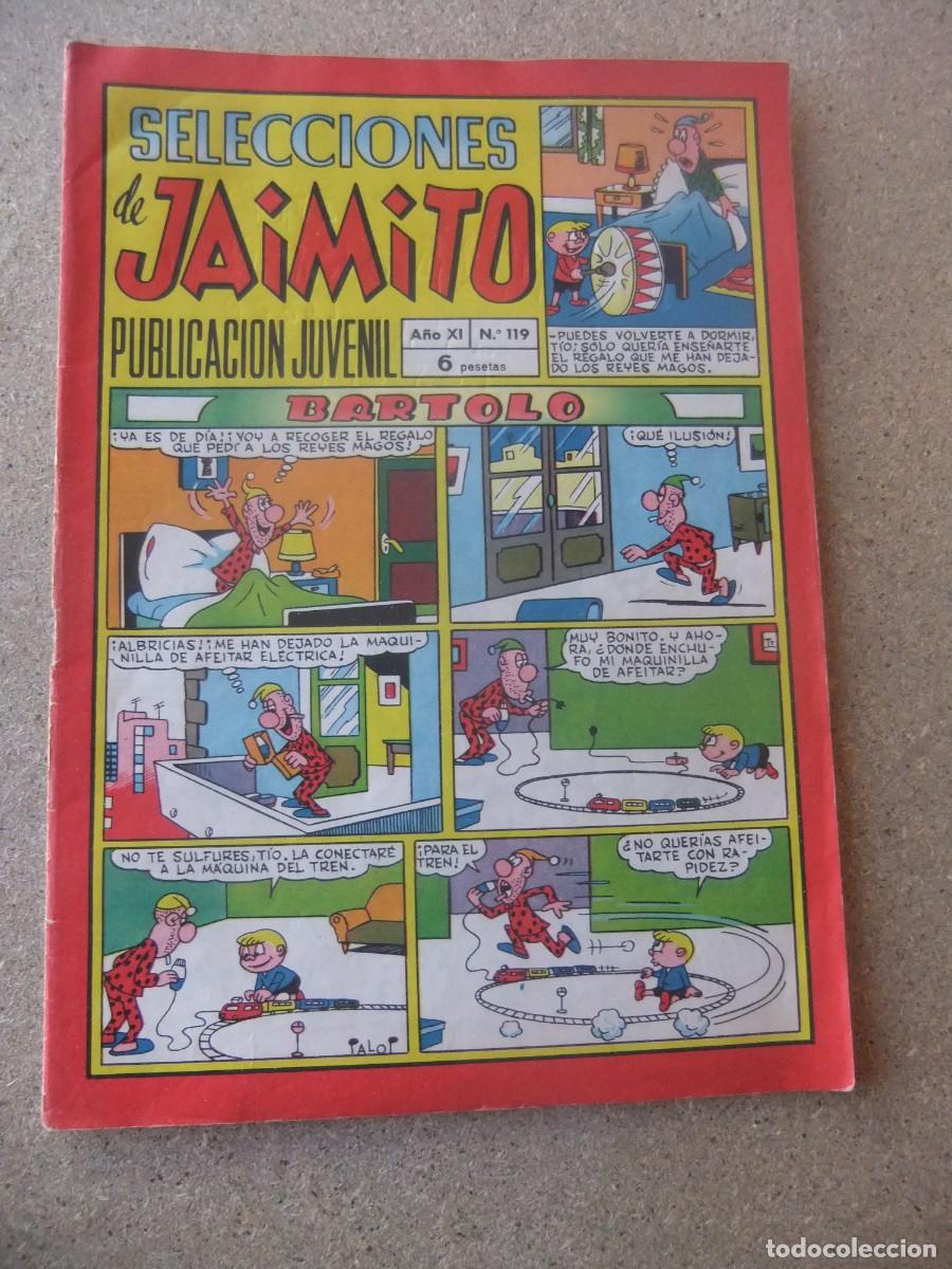 Tebeos: SELECCIONES DE JAIMITO N&ordm; 119 EDITORIAL VALENCIANA