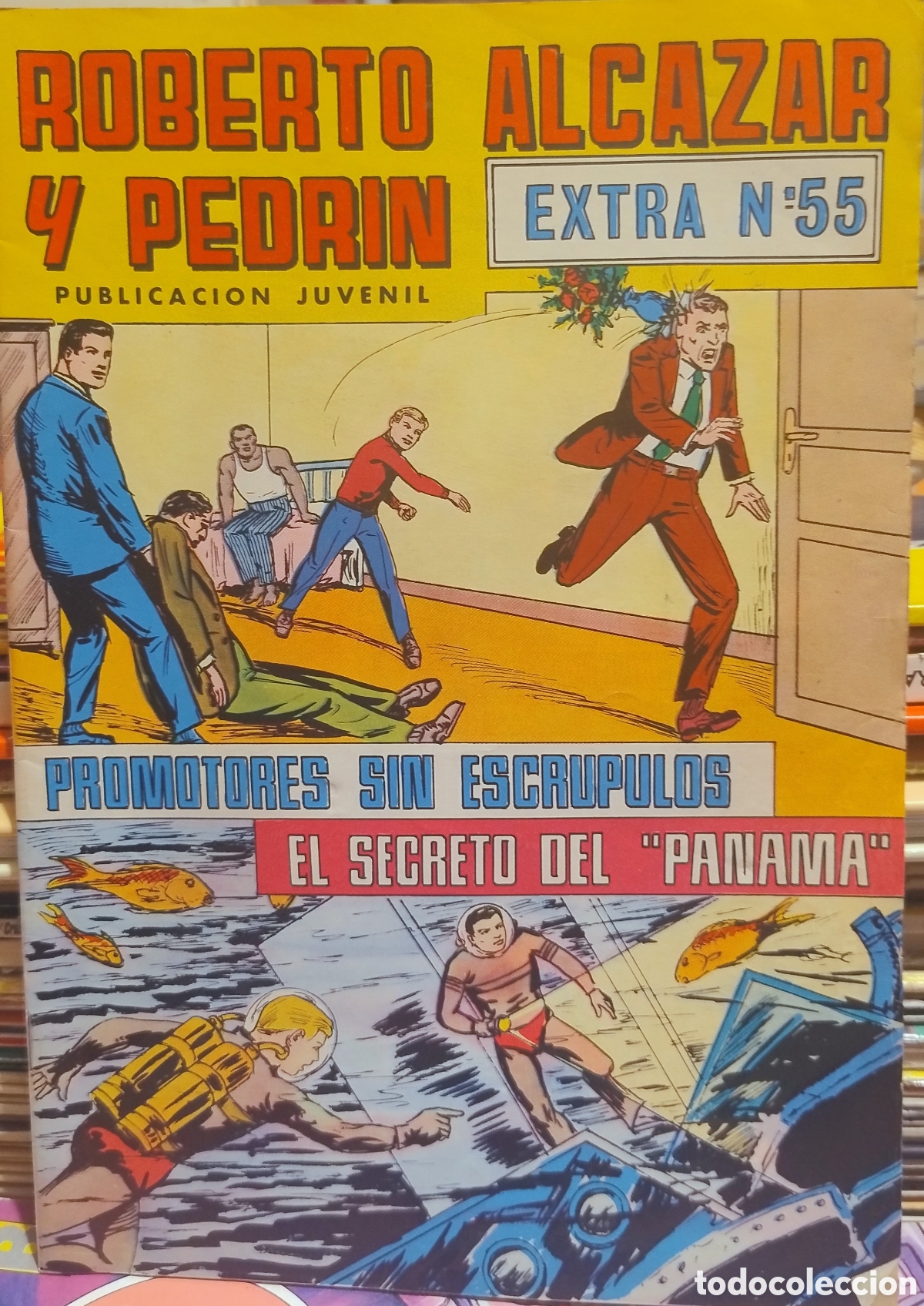 Tebeos: Roberto Alc&aacute;zar y Pedr&iacute;n n&uacute;mero 55 1980