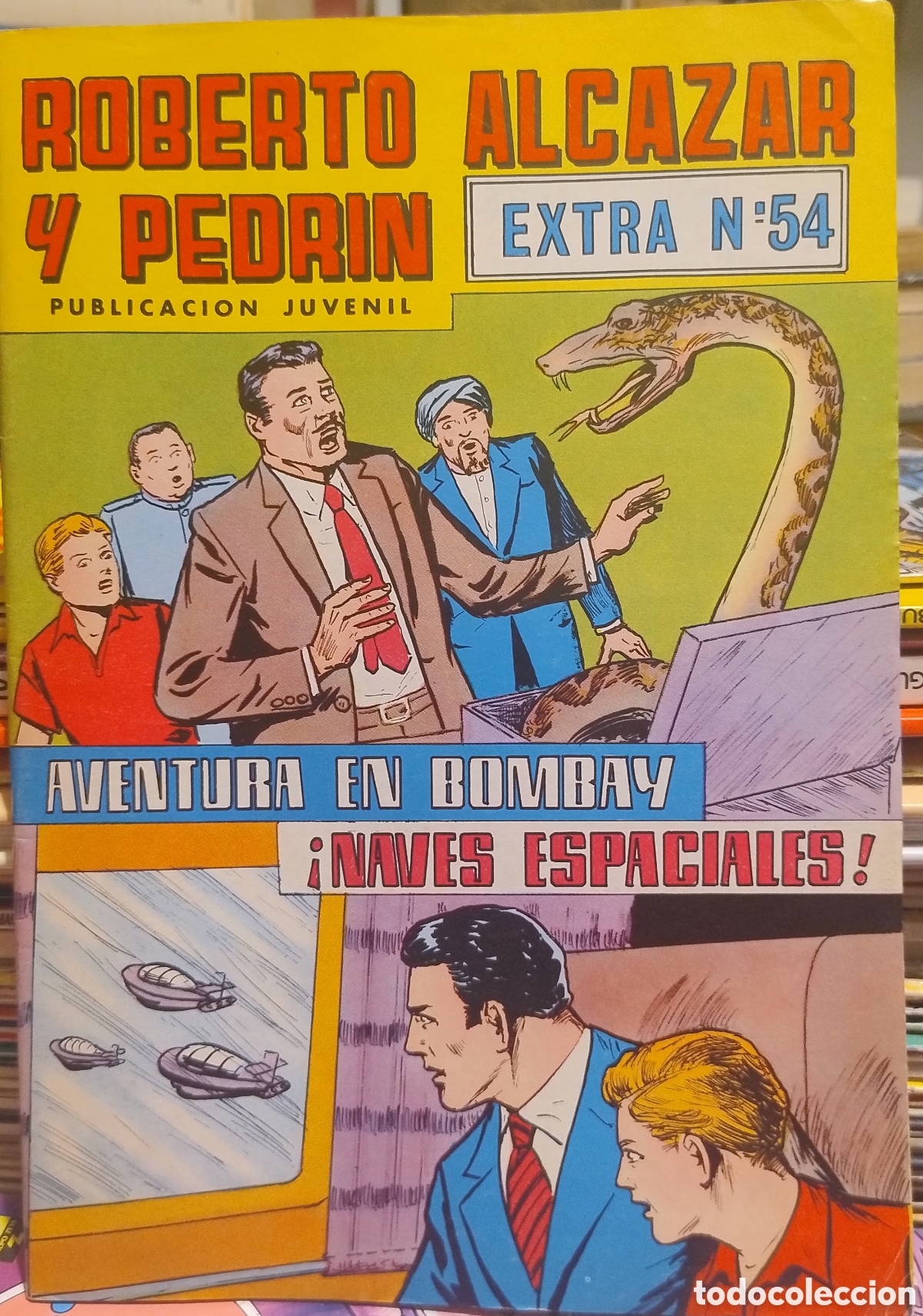 Tebeos: Roberto Alc&aacute;zar y Pedr&iacute;n n&uacute;mero 54