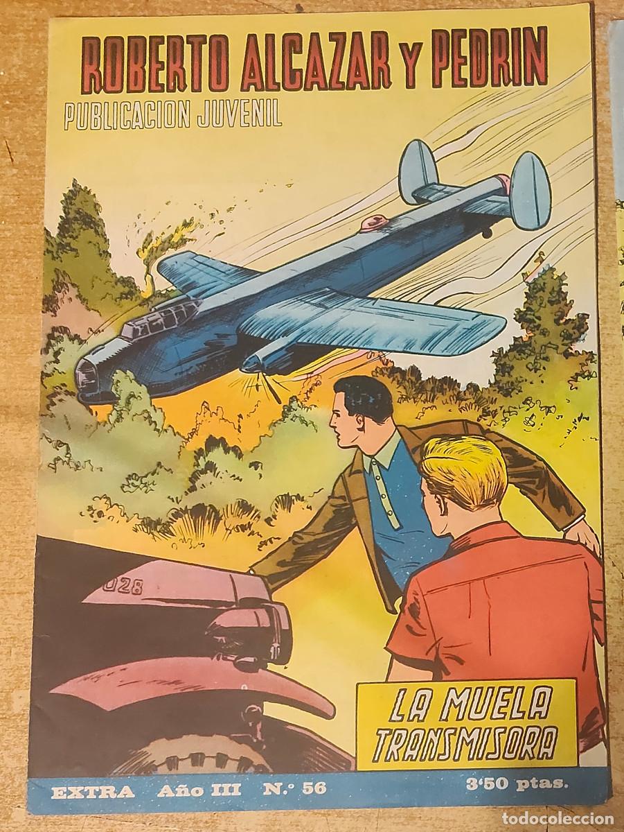 Tebeos: N&ordm; 56 de ROBERTO ALCAZAR Y PEDRIN EXTRA [de 86] EDITORIAL VALENCIANA, S. A.