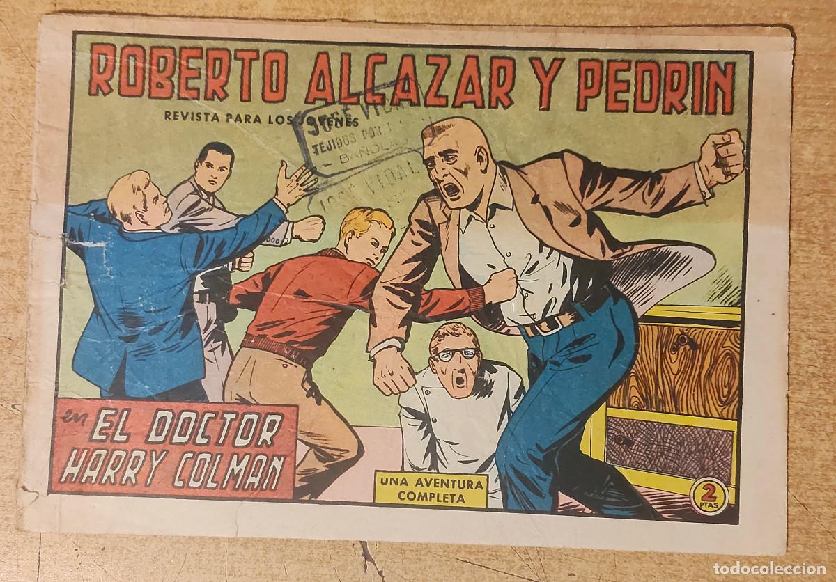 Tebeos: ROBERTO ALC&Aacute;ZAR Y PEDR&Iacute;N-CUADERNILLO SEMANAL- N&ordm; 651 -EL DOCTOR HARRY COLMAN-1965-REGULAR-LEA-9743