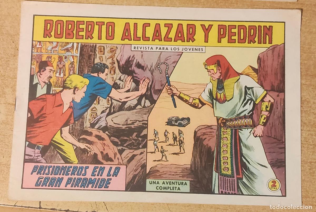 Tebeos: ROBERTO ALCAZAR Y PEDRIN PRISIONEROS EN LA GRAN PIRAMIDE N&ordm;. 757