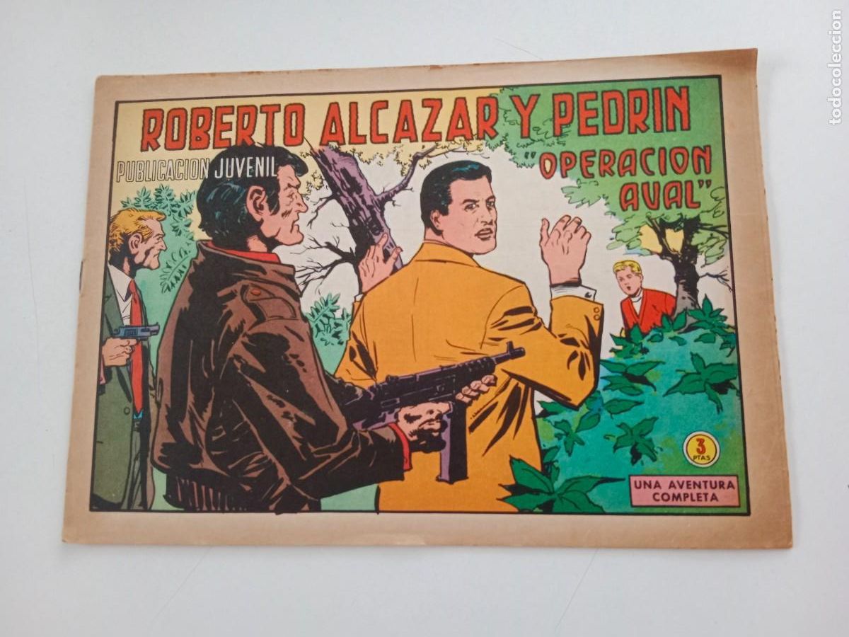 Tebeos: ROBERTO ALC&Aacute;ZAR Y PEDR&Iacute;N N&deg;. 1053 EDITORIAL VALENCIANA -ORIGINAL