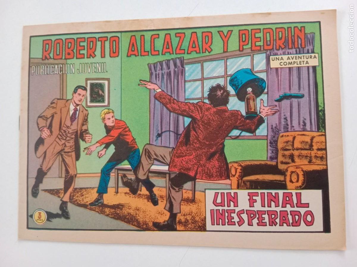 Tebeos: ROBERTO ALC&Aacute;ZAR Y PEDR&Iacute;N N&deg;. 1067 EDITORIAL VALENCIANA -ORIGINAL