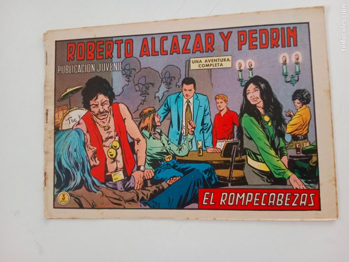 Tebeos: ROBERTO ALC&Aacute;ZAR Y PEDR&Iacute;N N&deg;. 1068 EDITORIAL VALENCIANA -ORIGINAL
