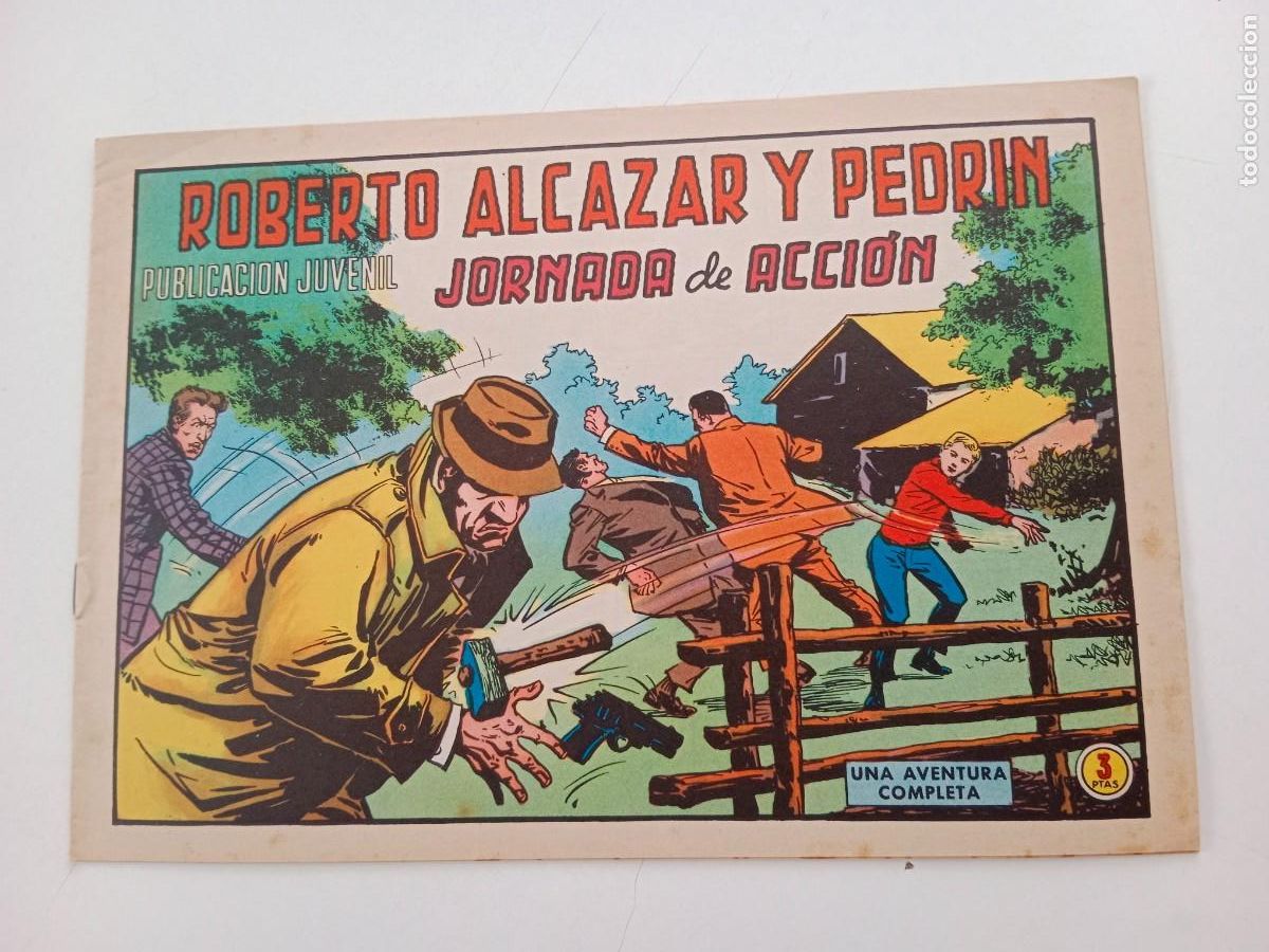 Tebeos: ROBERTO ALC&Aacute;ZAR Y PEDR&Iacute;N N&deg;. 1072 EDITORIAL VALENCIANA -ORIGINAL