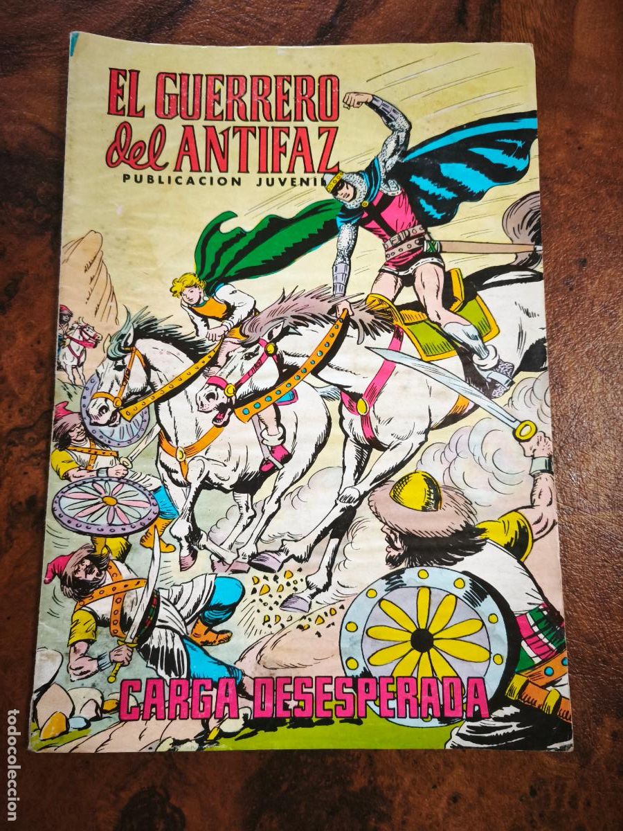 Tebeos: EL GUERRERO DEL ANTIFAZ. EDIVAL NO. 332. 1978.