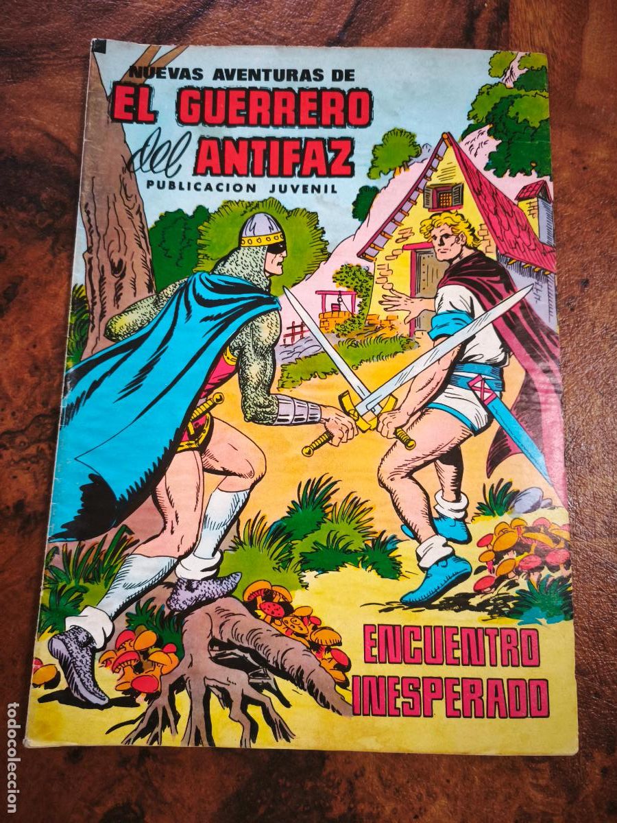 Tebeos: EL GUERRERO DEL ANTIFAZ. EDIVAL NO. 34. 1979.