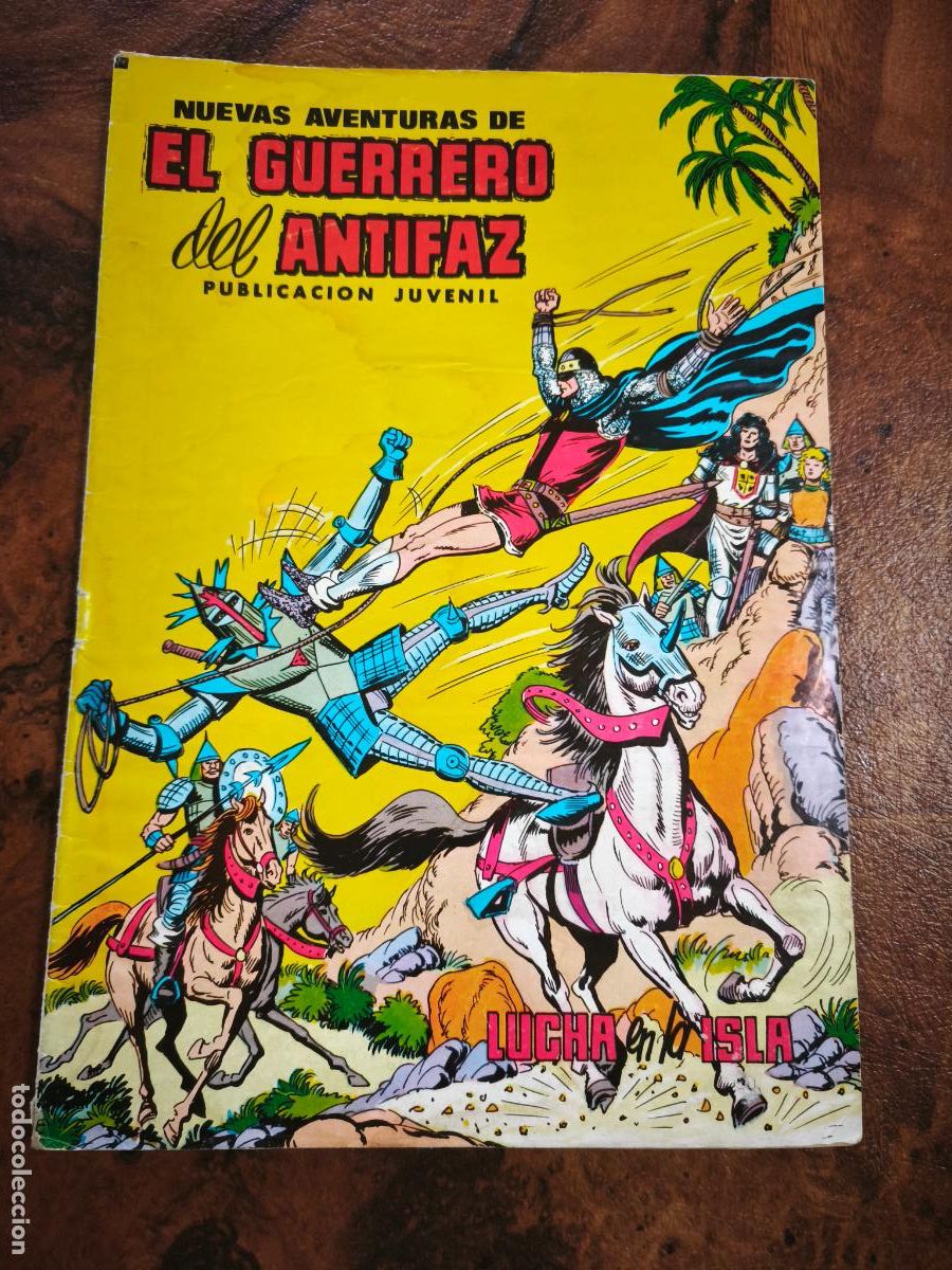 Tebeos: EL GUERRERO DEL ANTIFAZ. EDIVAL NO. 34. 1979.