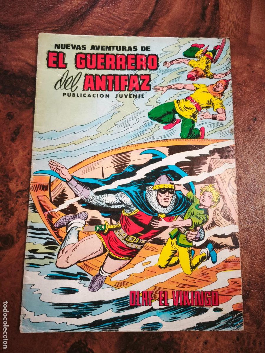 Tebeos: EL GUERRERO DEL ANTIFAZ. EDIVAL NO. 102. 1980.