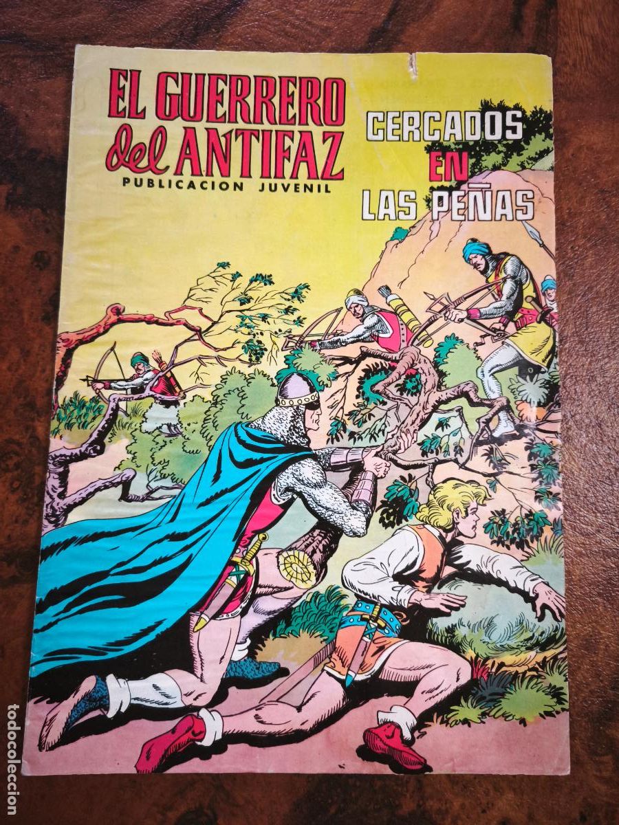 Tebeos: EL GUERRERO DEL ANTIFAZ. EDIVAL NO. 218. 1976.