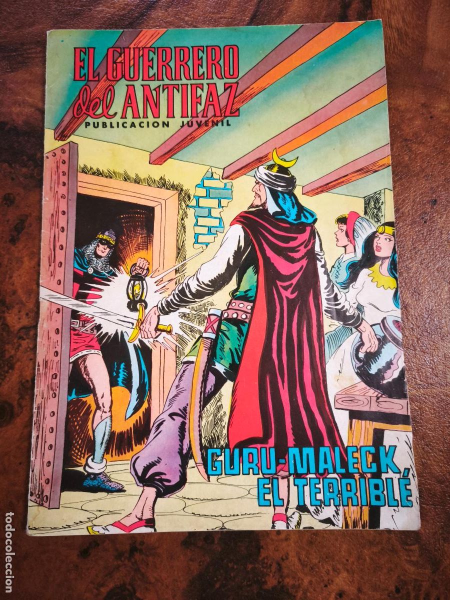 Tebeos: EL GUERRERO DEL ANTIFAZ. EDIVAL NO. 192. 1976.