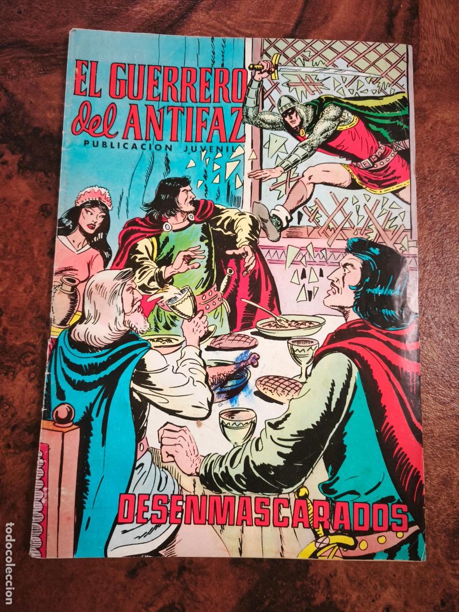 Tebeos: EL GUERRERO DEL ANTIFAZ. EDIVAL NO. 195. 1976.