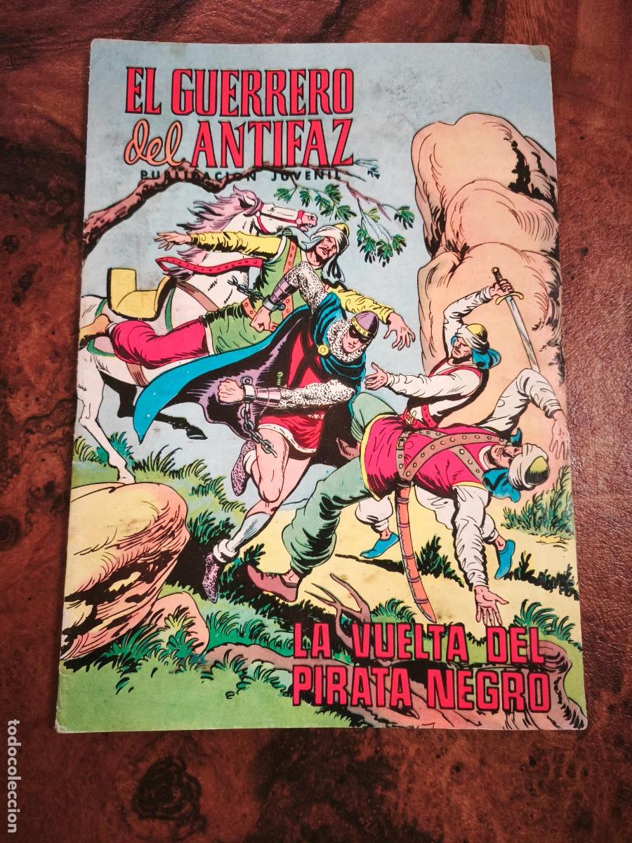 Tebeos: EL GUERRERO DEL ANTIFAZ. EDIVAL NO. 211. 1976.