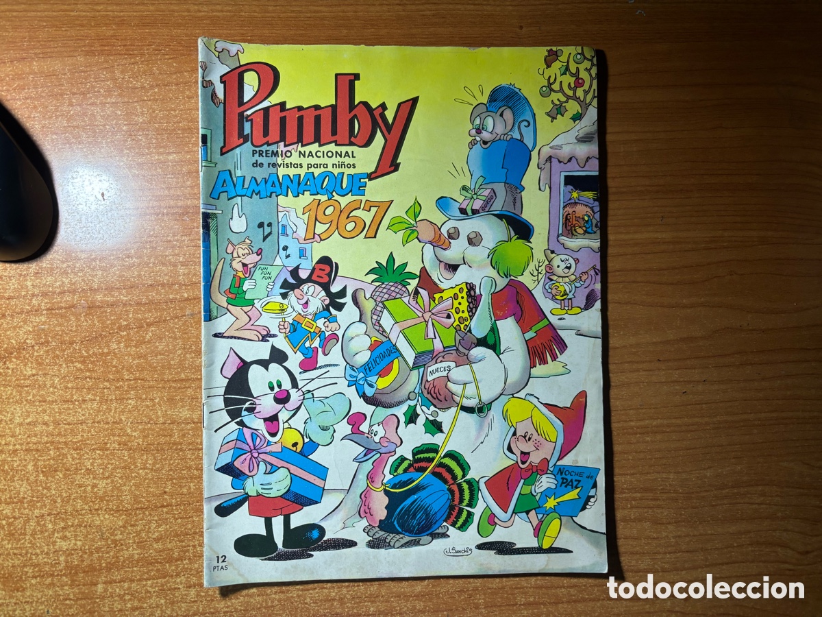 Tebeos: PUMBY ALMANAQUE 1967 EDITORIAL VALENCIANA