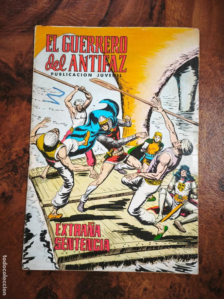 Tebeos: EL GUERRERO DEL ANTIFAZ. EDIVAL. NO. 312. 1978.