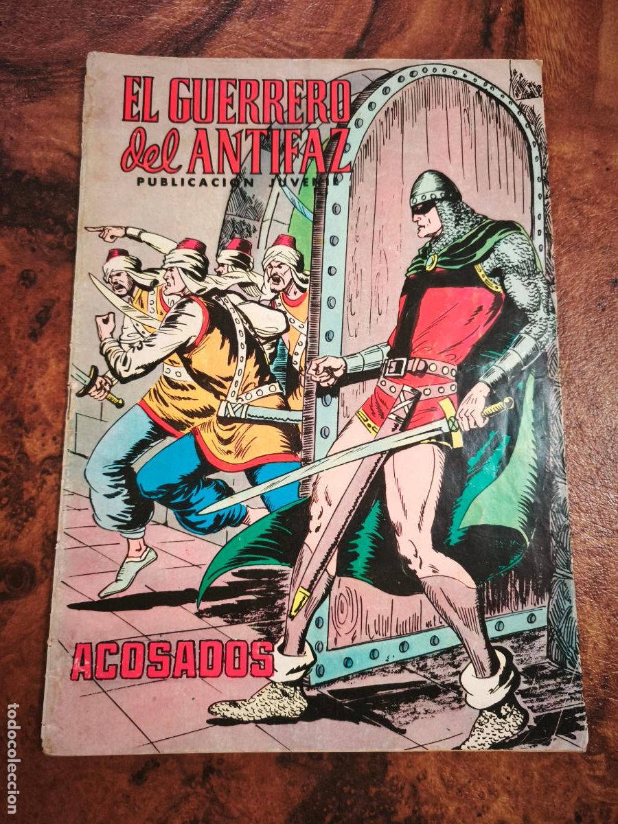 Tebeos: EL GUERRERO DEL ANTIFAZ. EDIVAL. NO. 159. 1975.