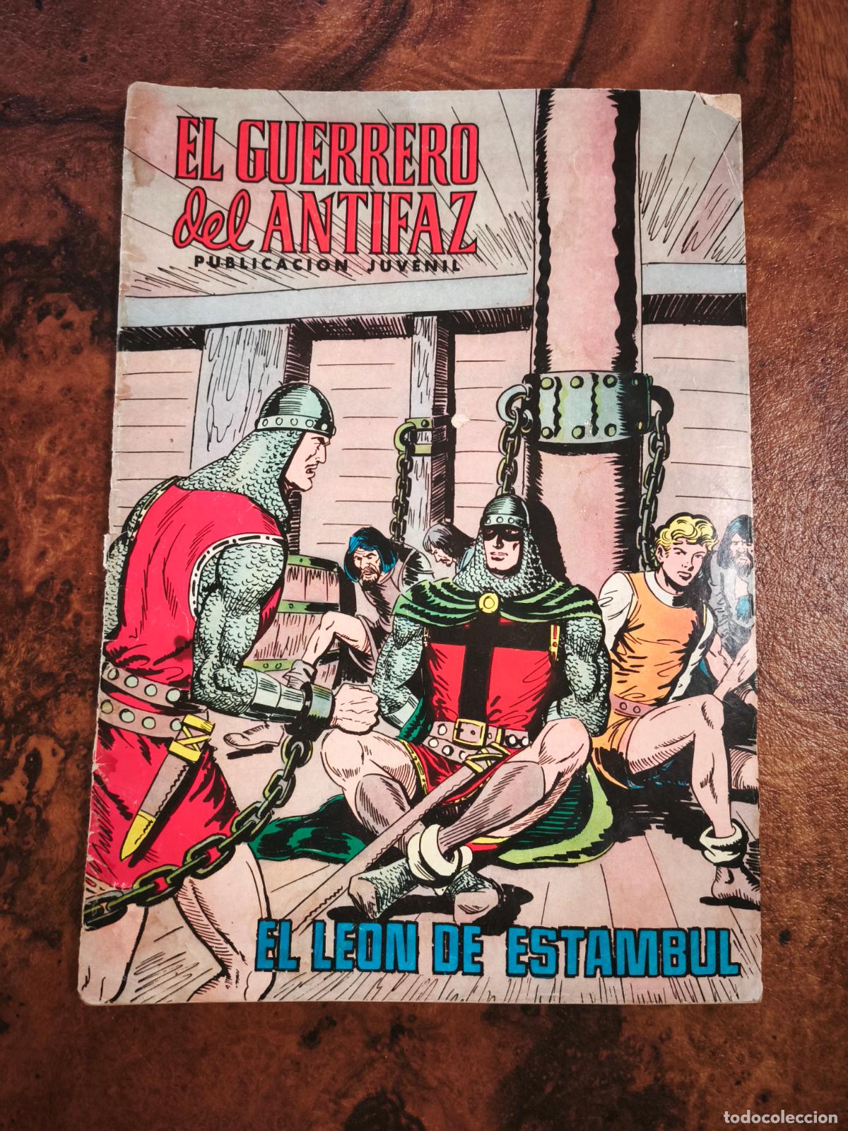 Tebeos: EL GUERRERO DEL ANTIFAZ. EDIVAL. NO. 156. 1975.