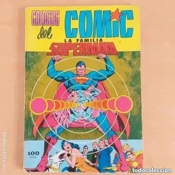 Tebeos: COLOSOS DEL COMIC LA FAMILIA SUPERMAN. RETAPADO. NUMS 1 2 Y 3