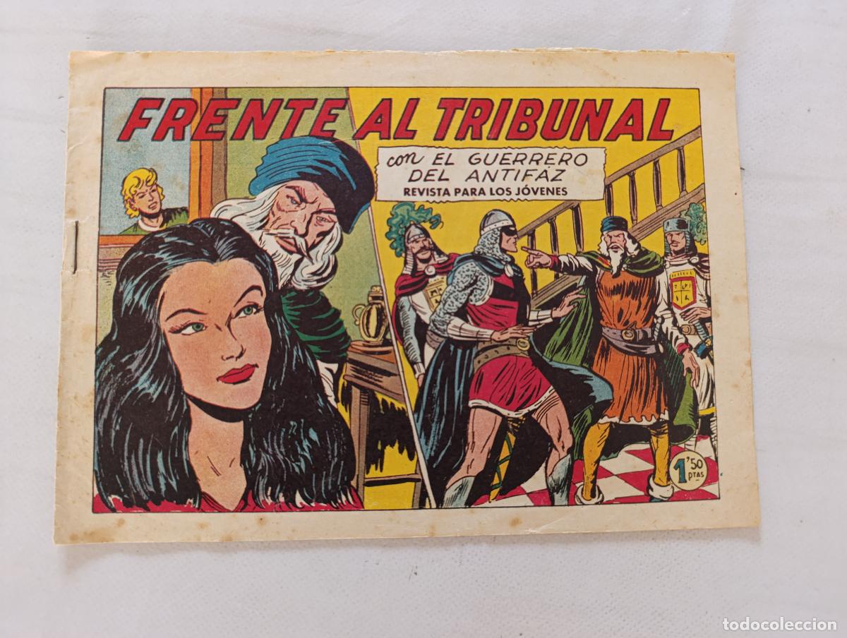 Tebeos: EL GUERRERO DEL ANTIFAZ N&ordm; 336 - FRENTE AL TRIBUNAL - VALENCIANA - ORIGINAL (HS)