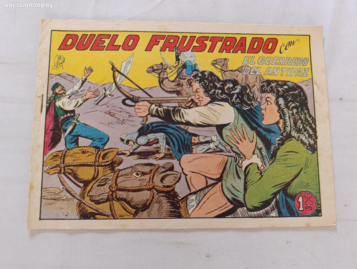 Tebeos: EL GUERRERO DEL ANTIFAZ N&ordm; 235 - DUELO FRUSTRADO - VALENCIANA - ORIGINAL (HS)