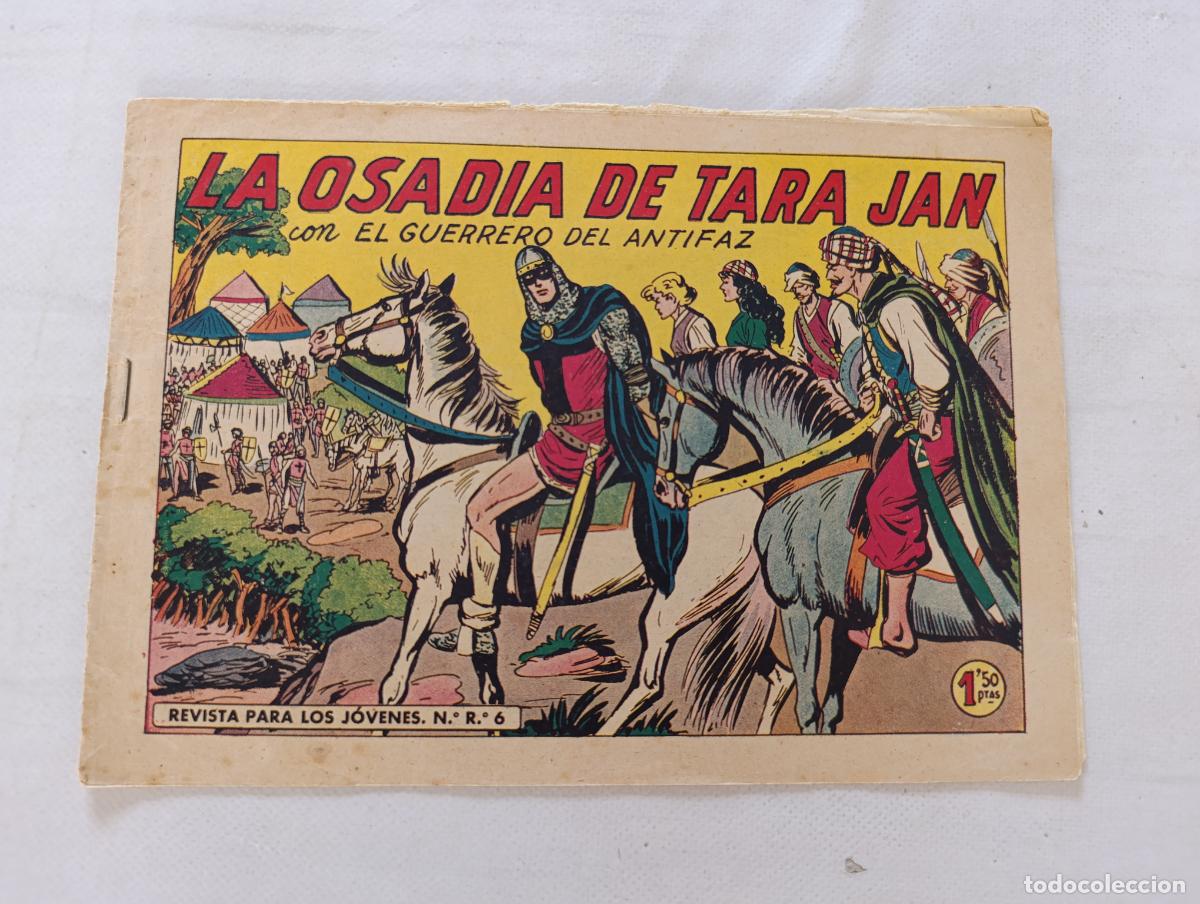 Tebeos: EL GUERRERO DEL ANTIFAZ N&ordm; 334 - LA OSADIA DE TARA JAN - VALENCIANA - ORIGINAL (HS)