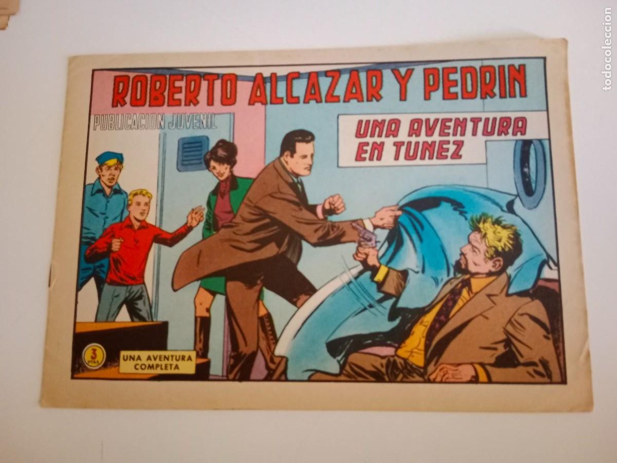 Tebeos: ROBERTO ALC&Aacute;ZAR Y PEDR&Iacute;N N&deg;. 1080 EDITORIAL VALENCIANA -ORIGINAL