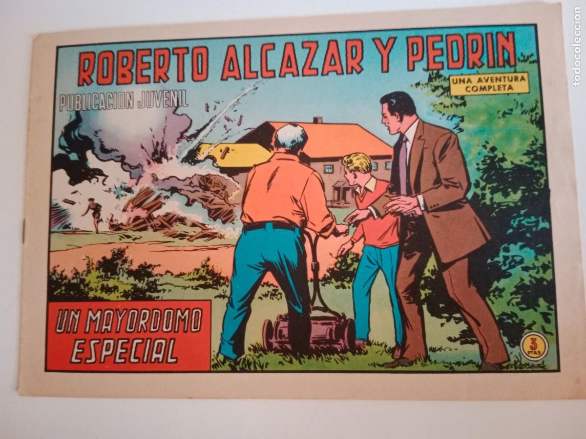 Tebeos: ROBERTO ALC&Aacute;ZAR Y PEDR&Iacute;N N&deg;. 1081 EDITORIAL VALENCIANA -ORIGINAL