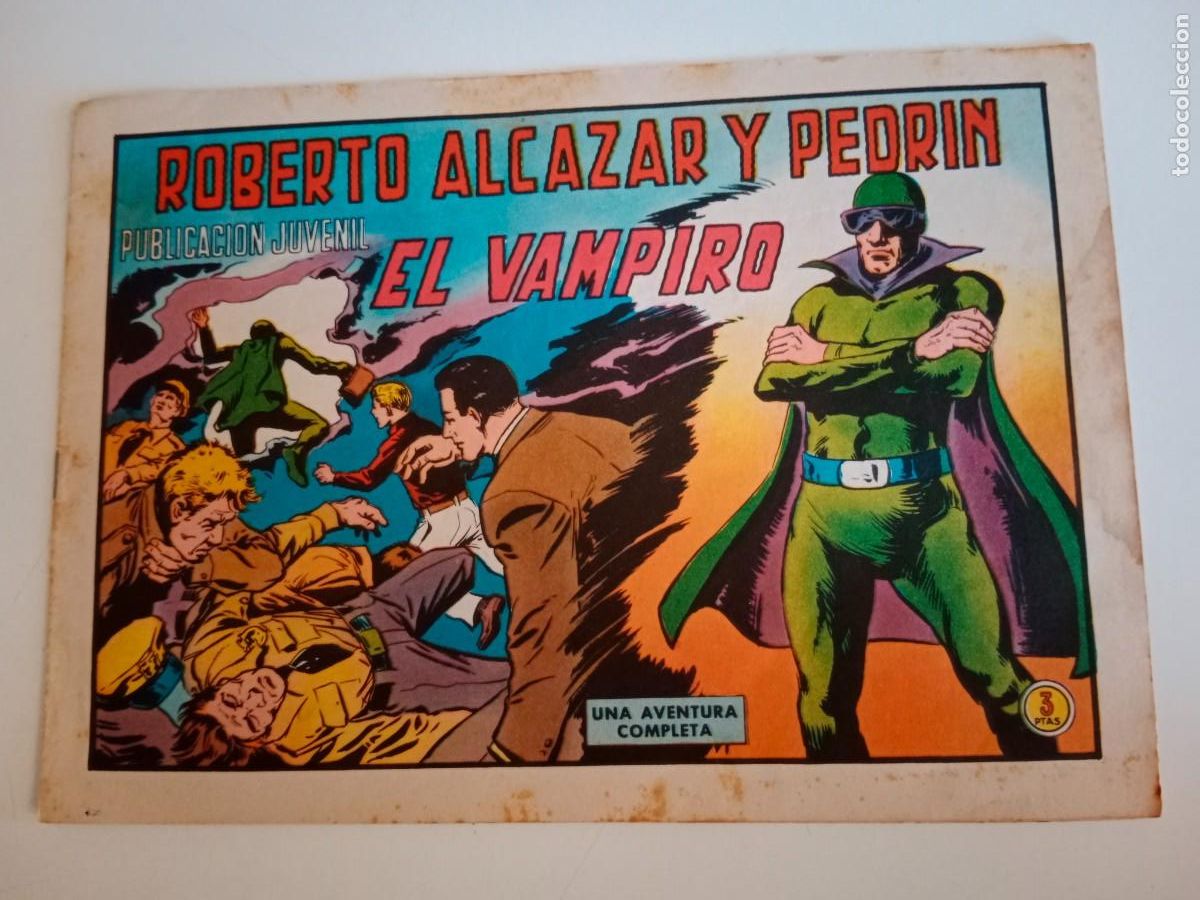 Tebeos: ROBERTO ALC&Aacute;ZAR Y PEDR&Iacute;N N&deg;. 1087 EDITORIAL VALENCIANA -ORIGINAL