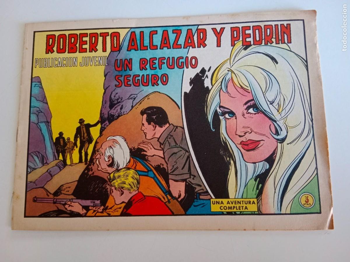 Tebeos: ROBERTO ALC&Aacute;ZAR Y PEDR&Iacute;N N&deg;. 1046 EDITORIAL VALENCIANA -ORIGINAL