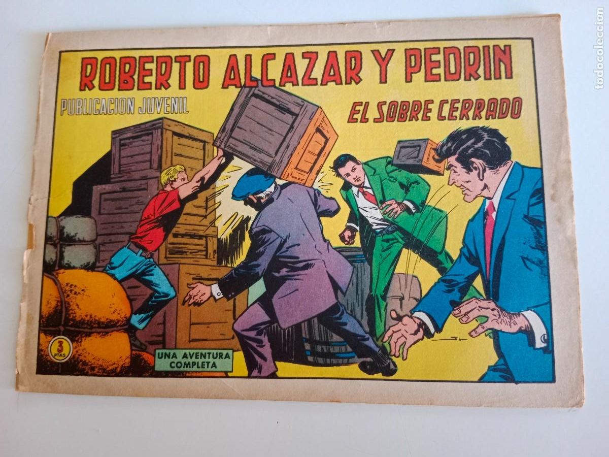 Tebeos: ROBERTO ALC&Aacute;ZAR Y PEDR&Iacute;N N&deg;. 1052 EDITORIAL VALENCIANA -ORIGINAL