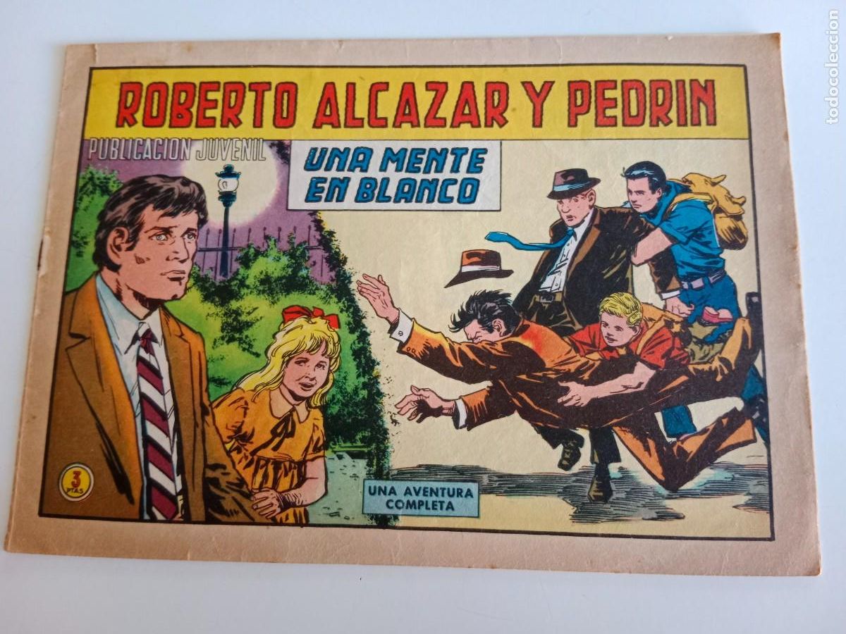Tebeos: ROBERTO ALC&Aacute;ZAR Y PEDR&Iacute;N N&deg;. 1055 EDITORIAL VALENCIANA -ORIGINAL