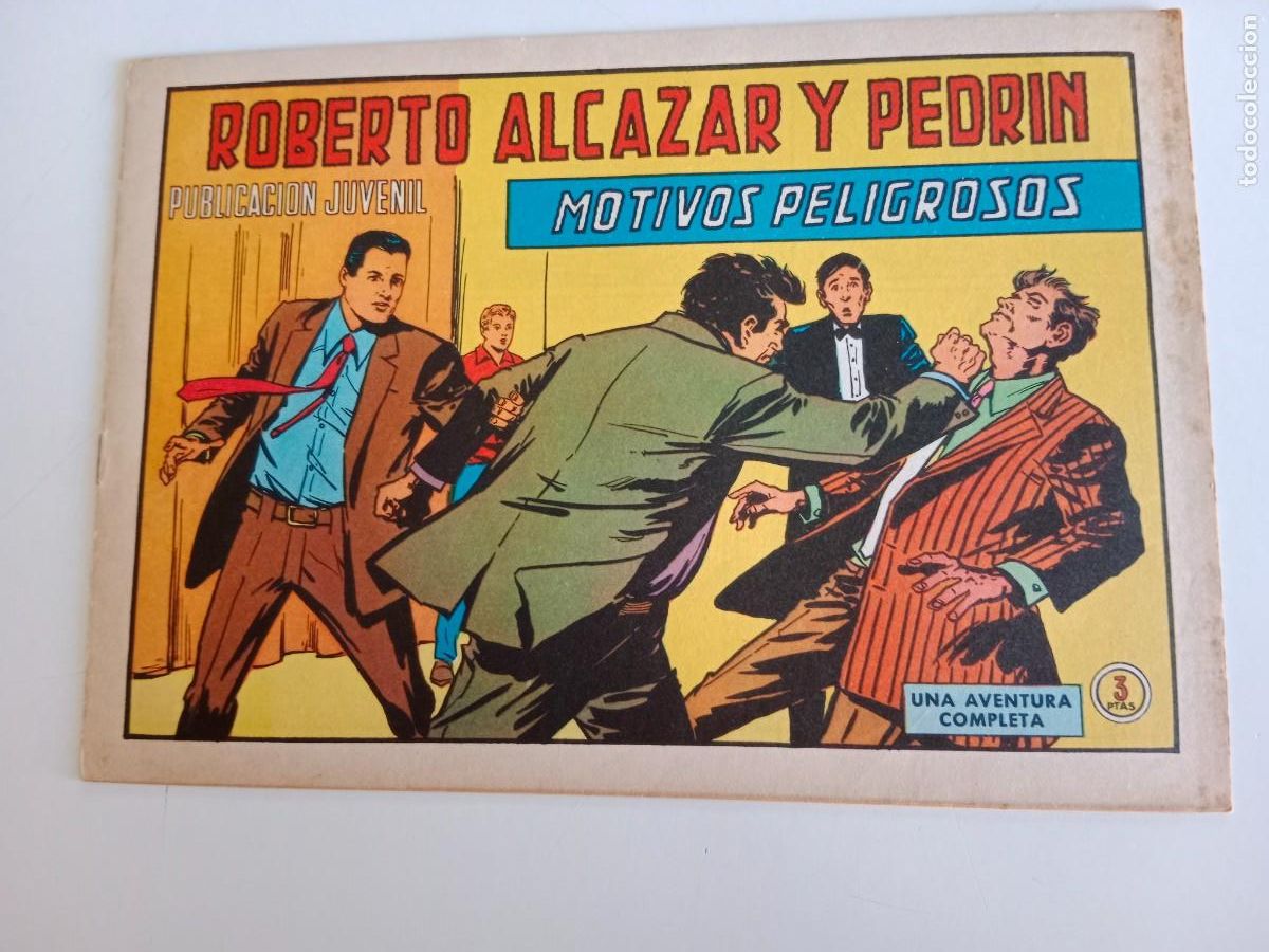 Tebeos: ROBERTO ALC&Aacute;ZAR Y PEDR&Iacute;N N&deg;. 1056 EDITORIAL VALENCIANA -ORIGINAL