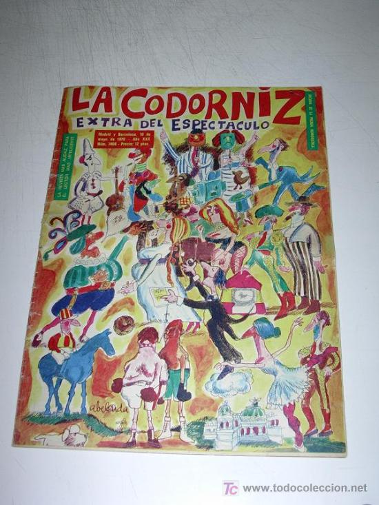 Tebeos: LA CODORNIZ - EXTRA DEL ESPECTACULO - Foto 1