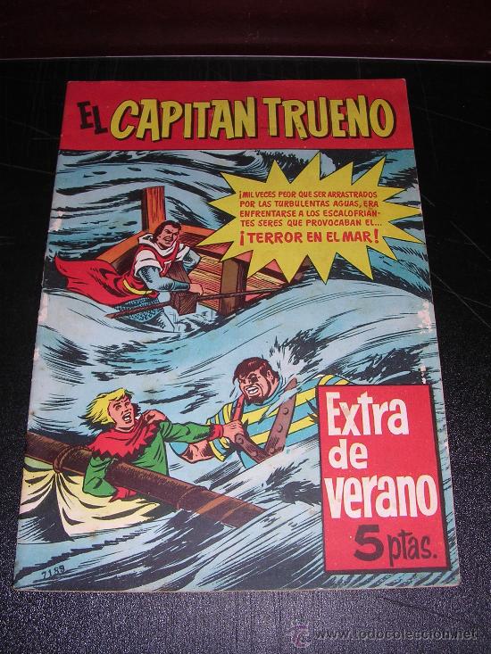 Tebeos: EL CAPITAN TRUENO, EXTRA DE VERANO 1960, EDT, BRUGUERA - Foto 1 - 11459761