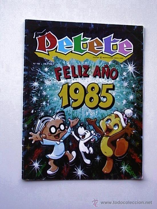 Tebeos: PETETE,  EXTRA FELIZ A&Ntilde;O 1985. - Foto 1