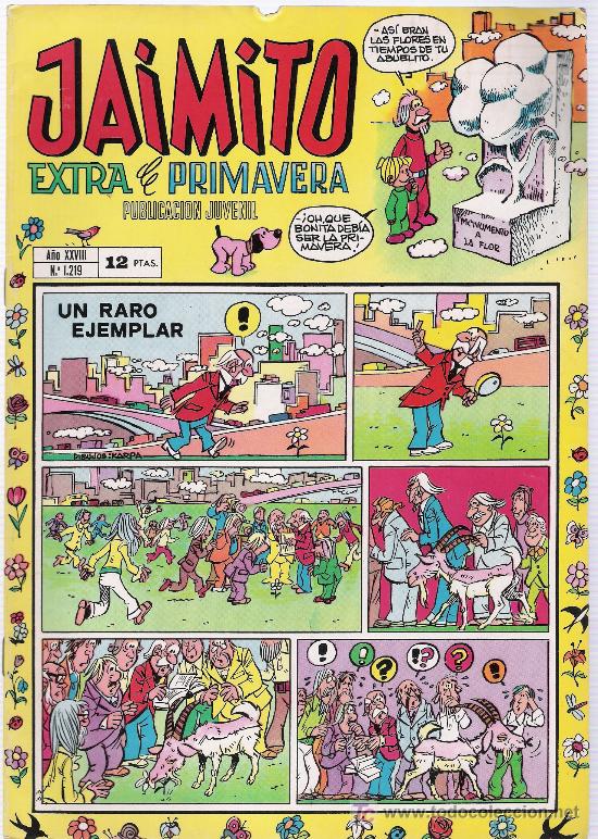 Tebeos: Jaimito. n&ordm; 1219. Extra de Primavera 1973 - Foto 1