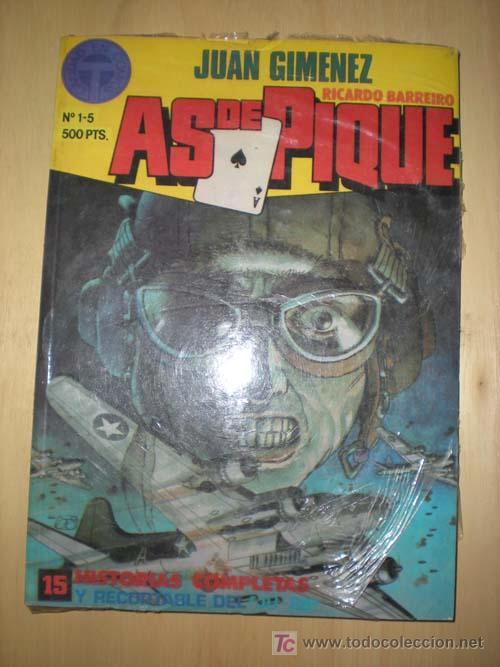 Tebeos: AS DE PIQUE (juan gimenez) - Foto 1