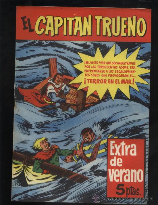 Tebeos: EL CAPITAN TRUENO EXTRA DE VERANO - Foto 1