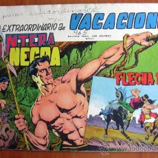 Tebeos: PANTERA NEGRA Y FLECHA ROJA - EXTRAORDINARIO DE VACACIONES 1965 - EDITORIAL MAGA. Lote 18315547