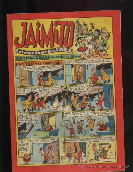 Tebeos: JAIMITO EXTRA DE NAVIDAD N&ordm; 737 - Foto 1