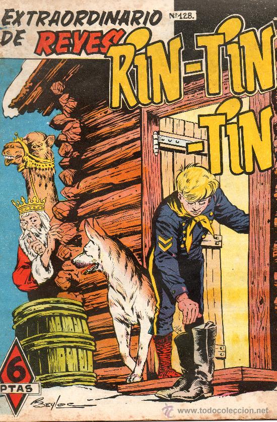 Tebeos: RIN TIN TIN  EXTRA DE REYES   N&ordm; 128     EDITA  MARCO - Foto 1