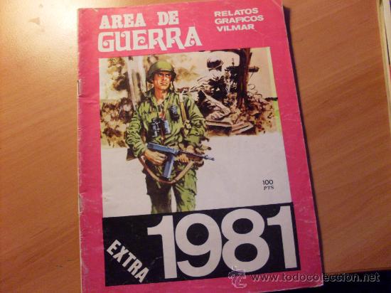 Tebeos: AREA DE GUERRA EXTRA 1981 (COM17) - Foto 1