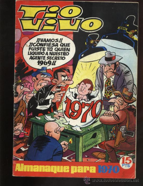 Tebeos: TIO VIVO EXTRAALMANAQUE DE 1970 - Foto 1