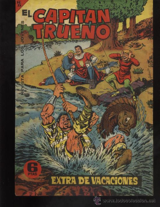Tebeos: EL CAPITAN TRUENO EXTRA DE VACACIONES - Foto 1