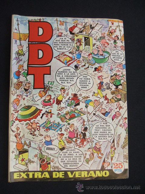 Tebeos: DDT - EXTRA DE VERANO - 1972 - EDIT. BRUGUERA - LEER INTERIOR - - Foto 1