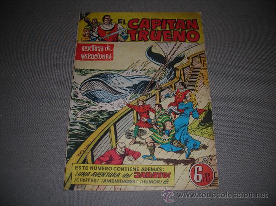 (M-1) EL CAPITAN TRUENO EXTRA DE VACACIONES 1959 - SEÑALES DE USO (Tebeos y Cómics - Tebeos Extras)